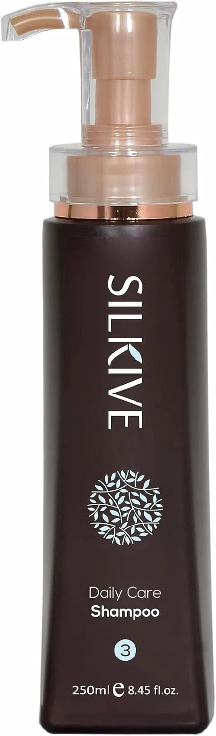 شامپو مراقبت روزانه کراتین سیلکیو 250 میلی لیتر | برای موهای آسیب دیده، رنگ شده، خشک و وز