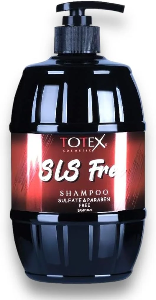 شامپو بدون SLS توتکس | بدون سولفات و پارابن | شامپو نرم کننده و مرطوب کننده برای موهای خشک، 750 میلی لیتر