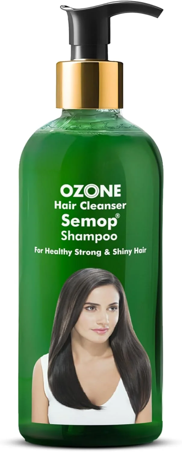 شامپو ازون سموپ 300 میلی لیتر | حاوی آمله، ریتا، شیکاکای و آرنیکا | برای موهای سالم، قوی و درخشان