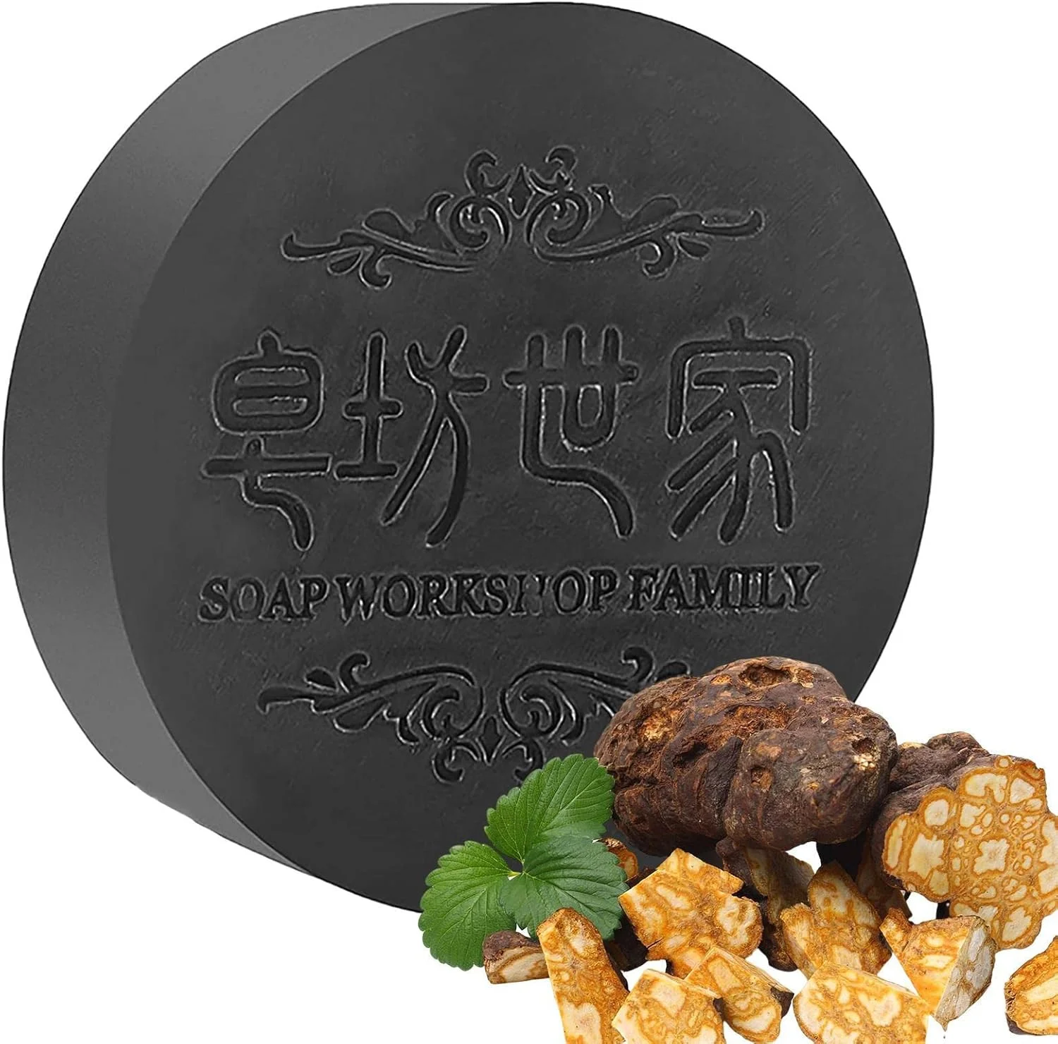 شامپو بار مشکی و ضخیم کننده مو، اسانس ترمیم کننده موی مشکی، شامپو بار تیره کننده مو، صابون شامپو He Shou Wu، شامپو بار تیره کننده مو، تقویت کننده رشد مو و جلوگیری از ریزش مو