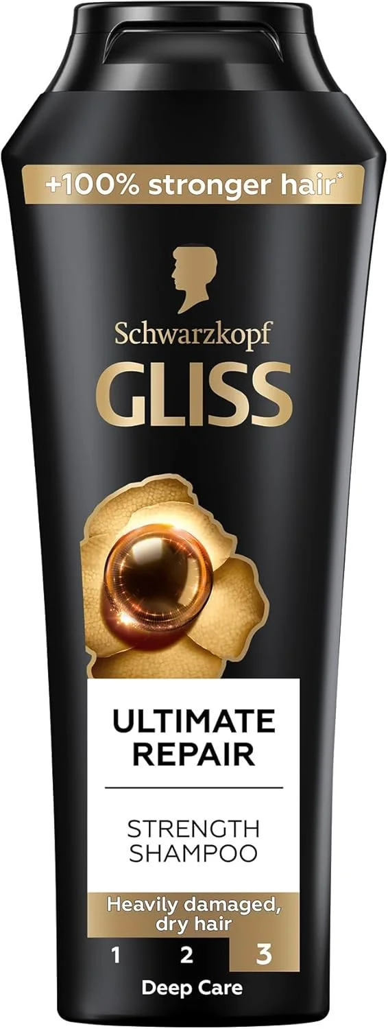 شامپو ترمیم کننده قوی Schwarzkopf Gliss Ultimate Repair، ۴۰۰ میلی لیتر