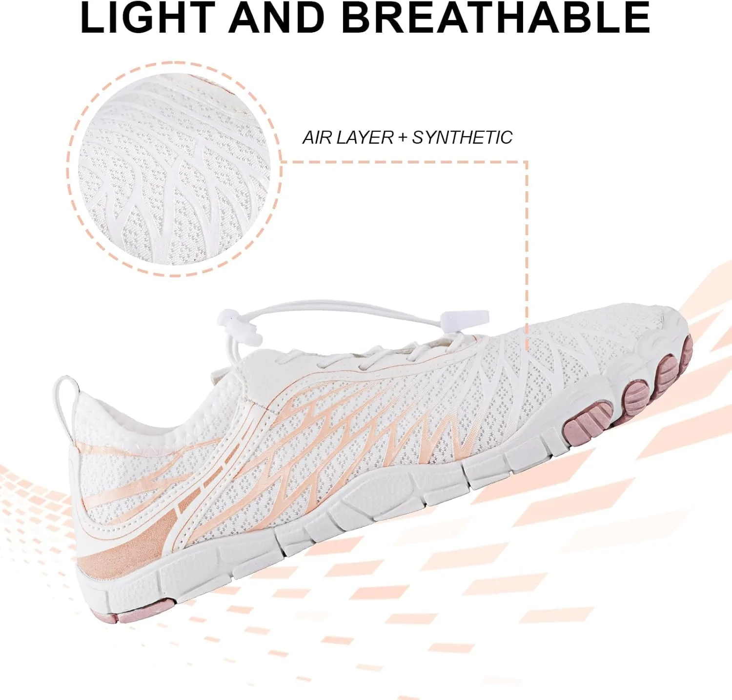 کفش پیاده روی استون لیکوئید هایک برهنه زنانه/مردانه