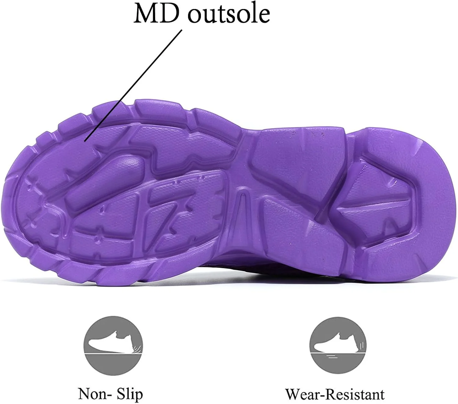 کفش‌های دویدن زنانه، کفش‌های ضد لغزش، تنفس‌پذیر، سبک وزن، کتانی‌های مد روز، کفش‌های ورزشی مقاوم در برابر لغزش برای پیاده‌روی، ورزشگاه و کار