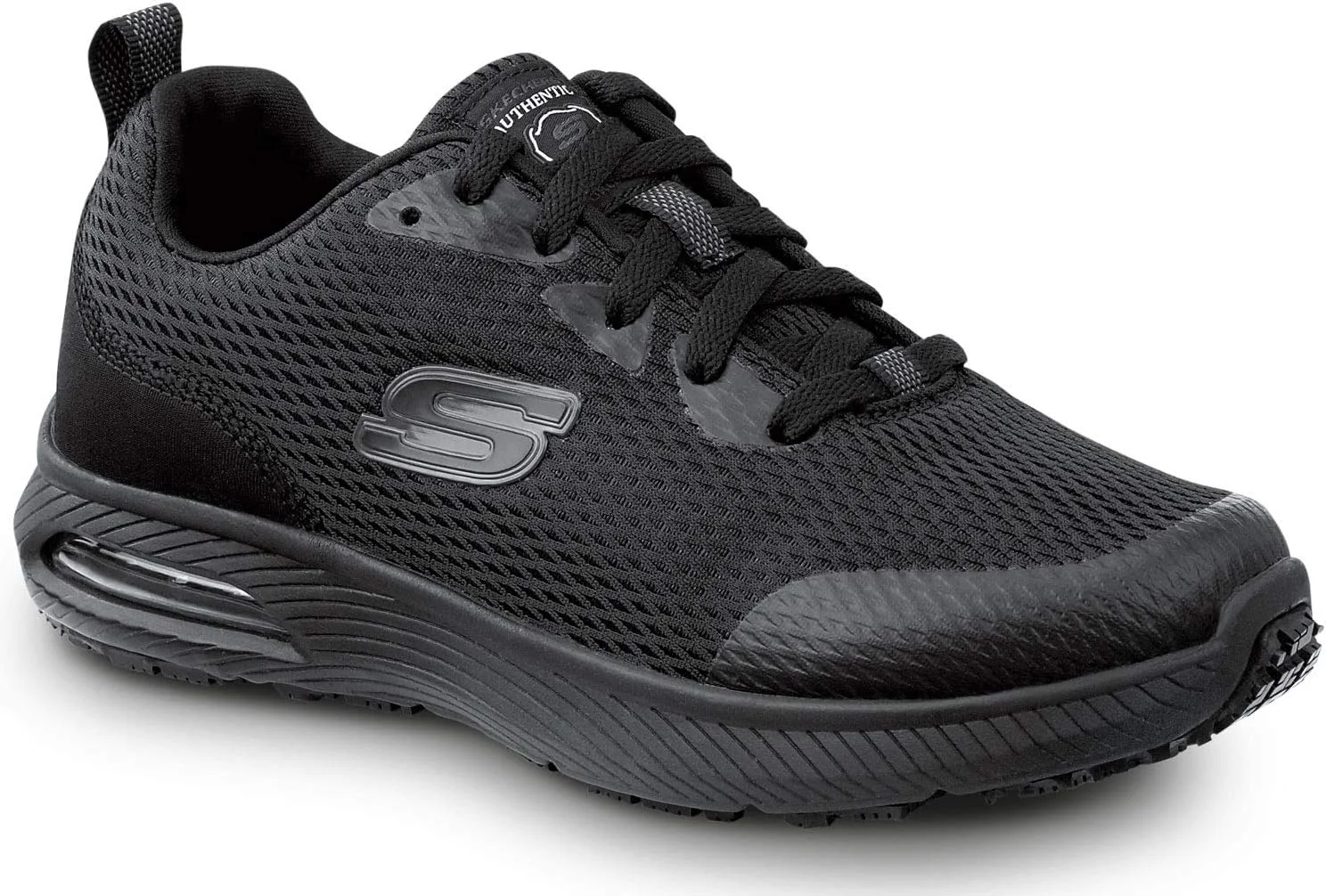 کفش ورزشی زنانه اسکیچرز جنی، مشکی، مقاوم در برابر لغزش