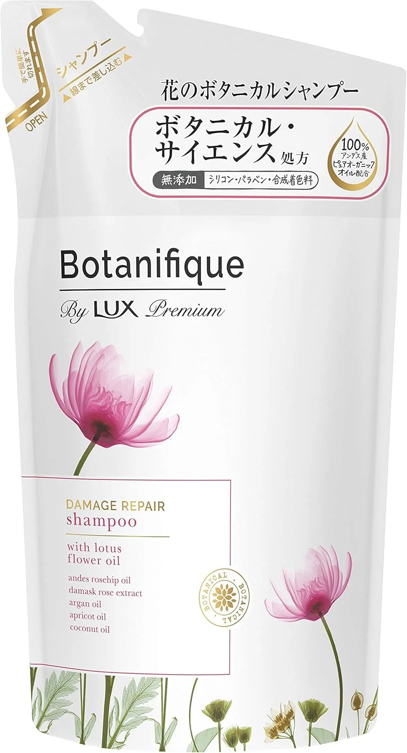 شامپو ترمیم کننده موهای آسیب دیده لوکس Botanifiku، بسته 350 گرمی