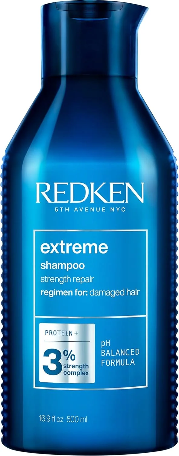 ردکن | اکستریم، شامپو، برای موهای آسیب دیده، ترمیم کننده و افزایش دهنده انعطاف پذیری، 500 میلی لیتر