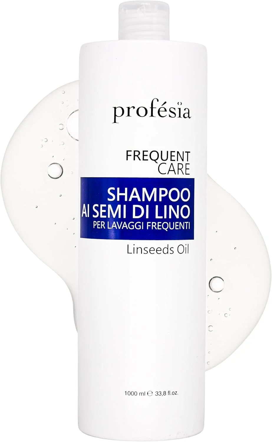 شامپو فر کننده مو پروفسیا حاوی کلاژن هیدرولیز شده 1000 میلی لیتر - مراقبت حرفه ای برای موهای فر، حالت دهنده و افزایش دهنده خاصیت ارتجاعی، ضد وز - محصولات مراقبت از مو مخصوص موهای فر