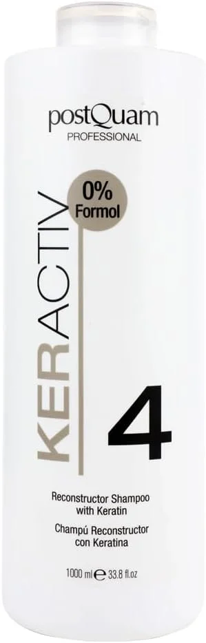 شامپو بازسازی کننده مو Postquam حاوی کراتین 1000 میلی لیتر