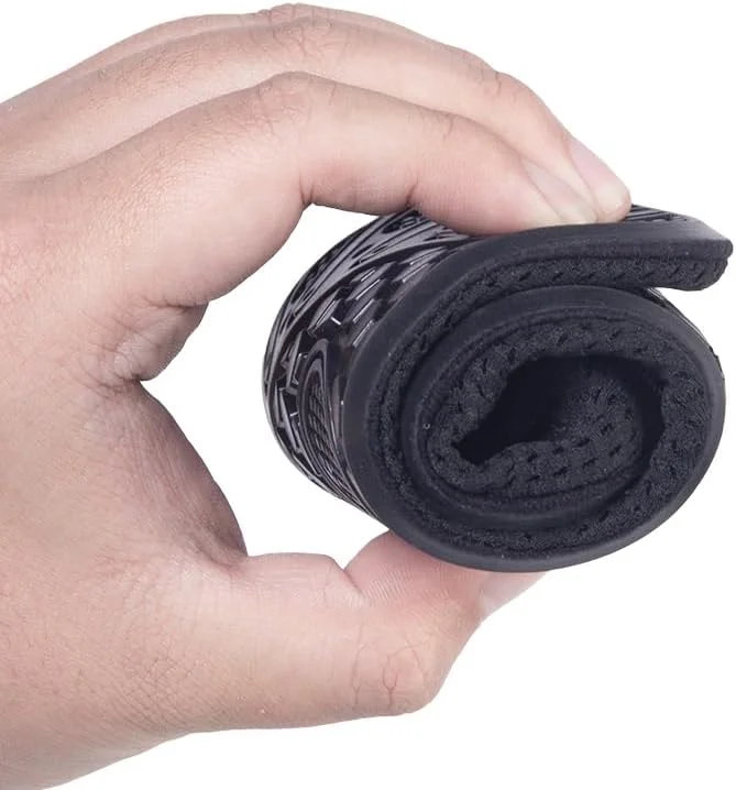 کفش‌های آبی унисекс، جوراب‌های аква سریع خشک‌شونده و پابرهنه برای شنا، مناسب برای مردان و زنان، کفش‌های آبی مناسب برای مردان و زنان، جوراب‌های аква مناسب برای شنا و ساحل، کفش‌های زنانه و مردانه مناسب برای موج‌سواری در فضای باز، یوگا و ورزش (K10-مشکی، سایز کفش США)