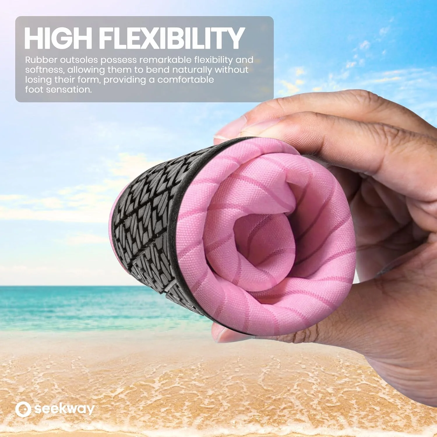 کفشهای آبی سیکوی، جورابهای آکوا پابرهنه، کفشهای سریع خشکشونده و ضد لغزش برای ساحل، استخر، رودخانه، قایقسواری، موجسواری، زنانه و مردانه SK002 کفشهای آبی سیکوی، جورابهای آکوا پابرهنه، کفشهای سریع خشکشونده و ضد لغزش برای ساحل، استخر، رودخانه، قایقسواری، موجسواری، زنانه و مردانه SK002