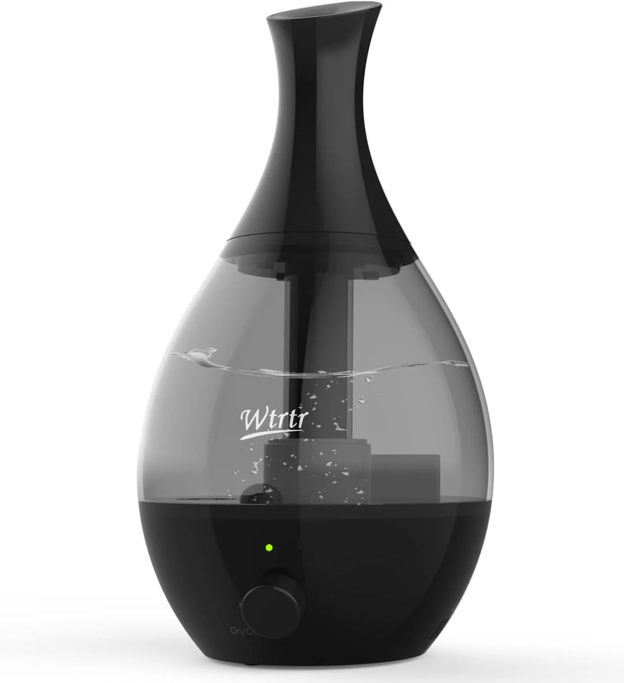 دستگاه بخور سرد اولتراسونیک رده بالا Wtrtr، دستگاه بخور هوا برای اتاق خواب و لابی، واحد مرطوب کننده ممتاز، خوشبو کننده هوا و تصفیه کننده هوا (مشکی) دستگاه بخور سرد اولتراسونیک رده بالا Wtrtr، دستگاه بخور هوا برای اتاق خواب و لابی، واحد مرطوب کننده ممتاز، خوشبو کننده هوا و تصفیه کننده هوا (مشکی)