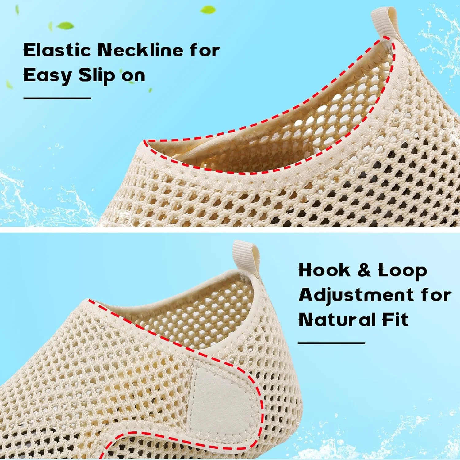 کفش های آبی اسکورتین، مناسب ساحل، شنا، جوراب های آکوا، صندل و دمپایی های تابستانی زود خشک شونده زنانه و مردانه کفش های آبی اسکورتین، مناسب ساحل، شنا، جوراب های آکوا، صندل و دمپایی های تابستانی زود خشک شونده زنانه و مردانه