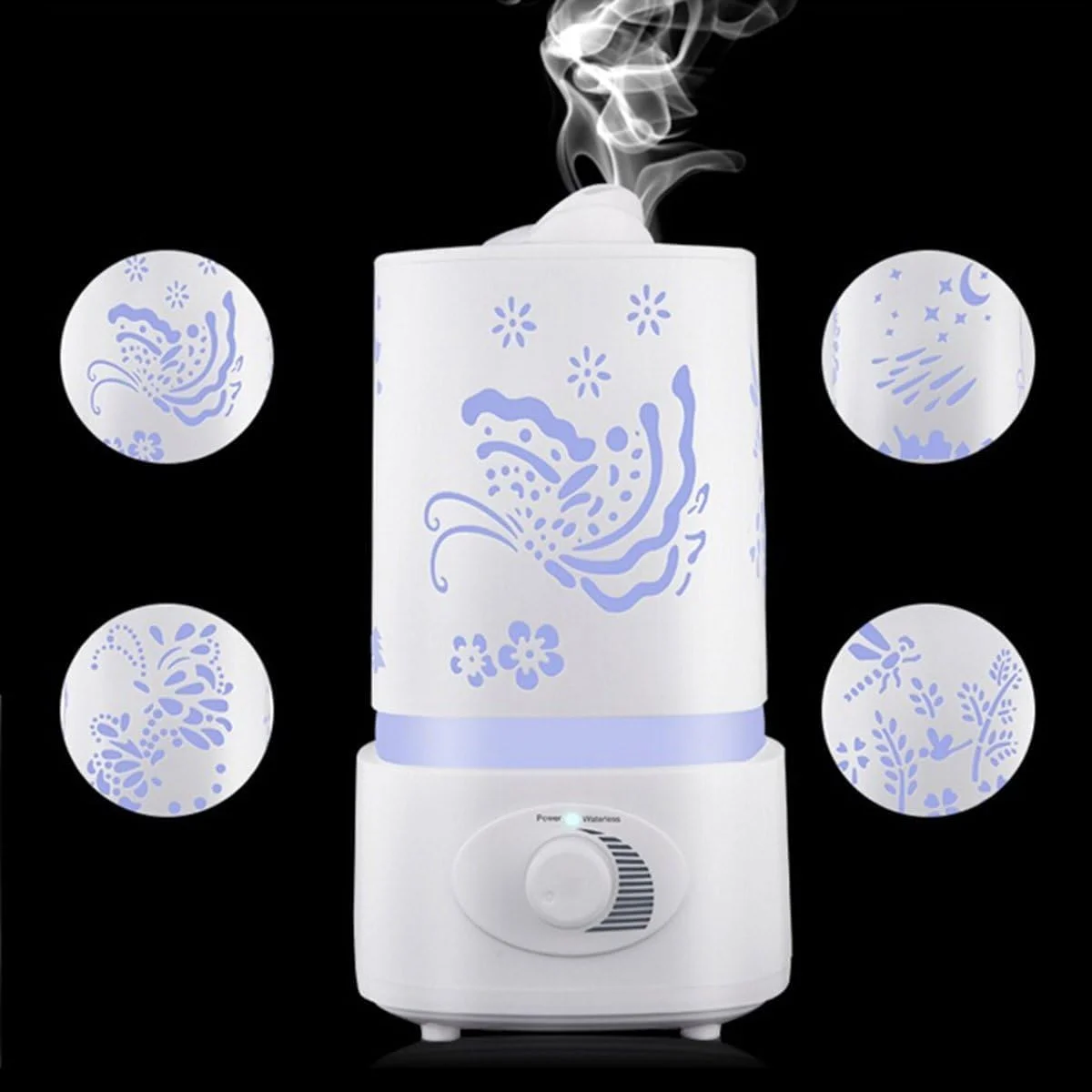 دستگاه بخور سرد اولتراسونیک رطوبت ساز Wtrtr، 1.5 لیتری مناسب اتاق خواب و لابی، دستگاه رطوبت ساز با کیفیت، خوشبو کننده هوا و تصفیه کننده هوا (سفید 1.5 لیتری) دستگاه بخور سرد اولتراسونیک رطوبت ساز Wtrtr، 1.5 لیتری مناسب اتاق خواب و لابی، دستگاه رطوبت ساز با کیفیت، خوشبو کننده هوا و تصفیه کننده هوا (سفید 1.5 لیتری)