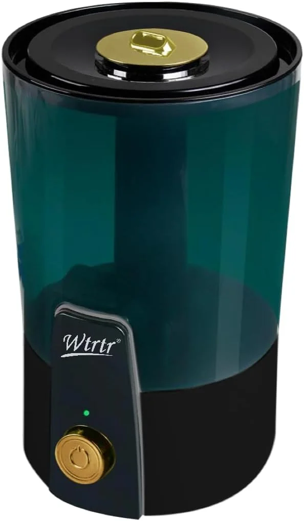 دستگاه بخور سرد 4 لیتری Wtrtr مناسب اتاق خواب، پخش کننده اسانس روغنی، دستگاه بخور گیاهان، دکوری مدرن رومیزی، هدیه برای خانم ها و آقایان (مشکی) دستگاه بخور سرد 4 لیتری Wtrtr مناسب اتاق خواب، پخش کننده اسانس روغنی، دستگاه بخور گیاهان، دکوری مدرن رومیزی، هدیه برای خانم ها و آقایان (مشکی)