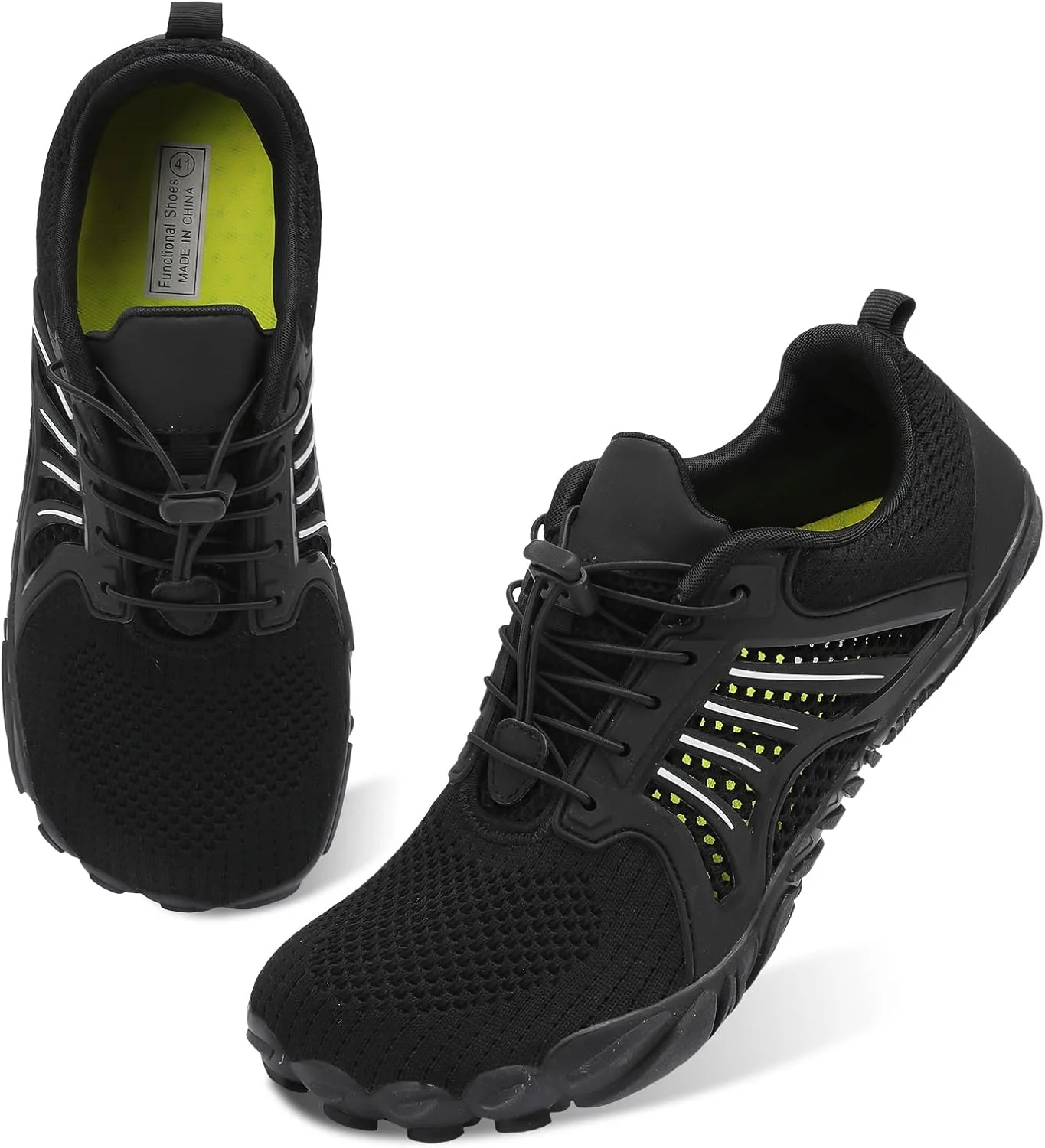 کفش های آبی ورزشی پیاده روی مردانه و زنانه Scurtain، خشک شونده سریع، طرح بَرهنه پا، مناسب شنا و ساحل با قابلیت زهکشی