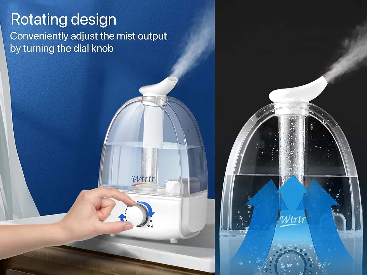 دستگاه بخور سرد 3.2 لیتری Wtrtr مدل WTR-2106 دستگاه بخور سرد 3.2 لیتری Wtrtr مدل WTR-2106