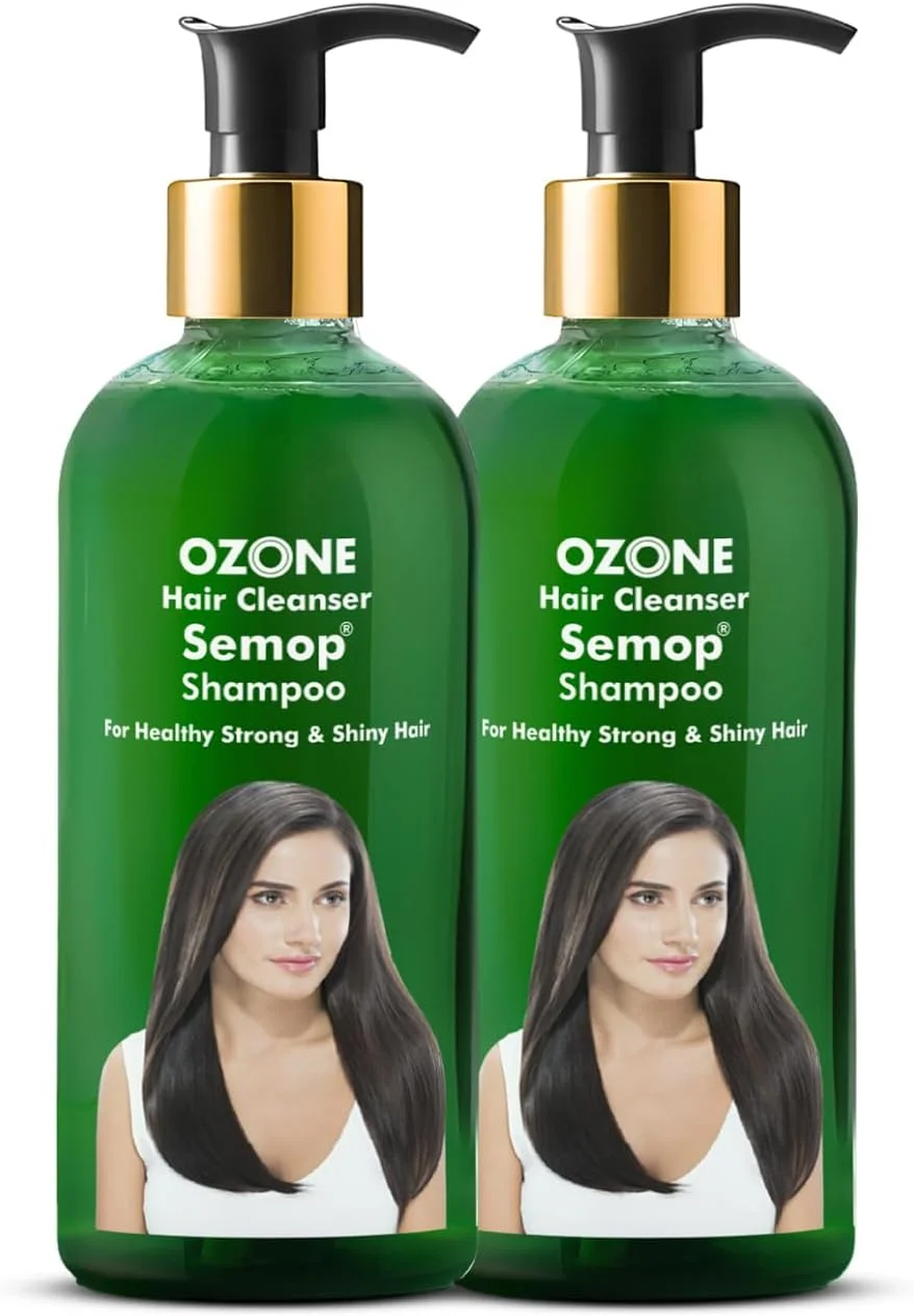 شامپو پاک کننده مو Ozone Semop برای موهای سالم، قوی و درخشان - 300 میلی لیتر (بسته 2 عددی)