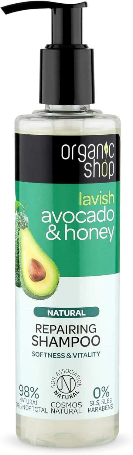 شامپو آووکادو و عسل ارگانیک Organic Shop، ۲۸۰ میلی لیتر (تک بسته) شامپو آووکادو و عسل ارگانیک Organic Shop، ۲۸۰ میلی لیتر (تک بسته)
