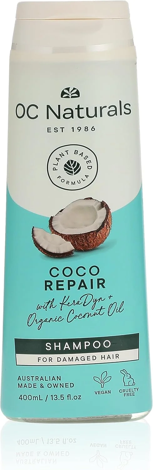 شامپو ترمیم کننده نارگیل ارگانیک کر، 400 میلی لیتر