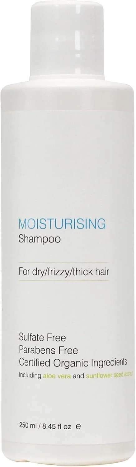 شامپو مرطوب کننده بدون سولفات ONC artofcare، ۲۵۰ میلی لیتر. مناسب موهای خشک/وز، ایده آل برای موهای ضخیم/زبر، ایمن برای موهای رنگ شده، بدون پارابن، قابل استفاده با رنگ موی سالم تر، مشکی