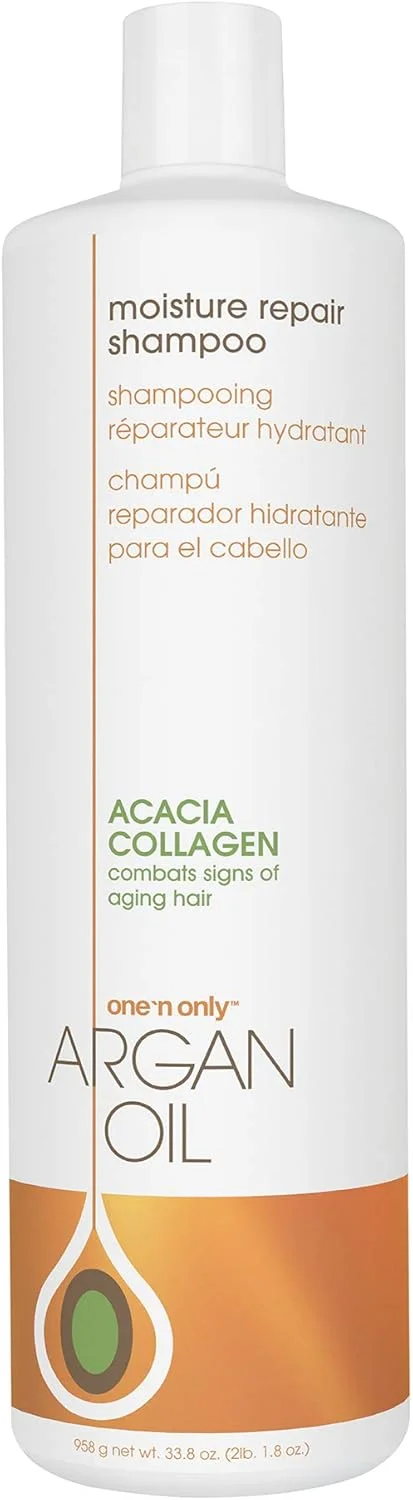 شامپو ترمیم کننده و مرطوب کننده روغن آرگان وان اِن اونلی، 975 میلی لیتر