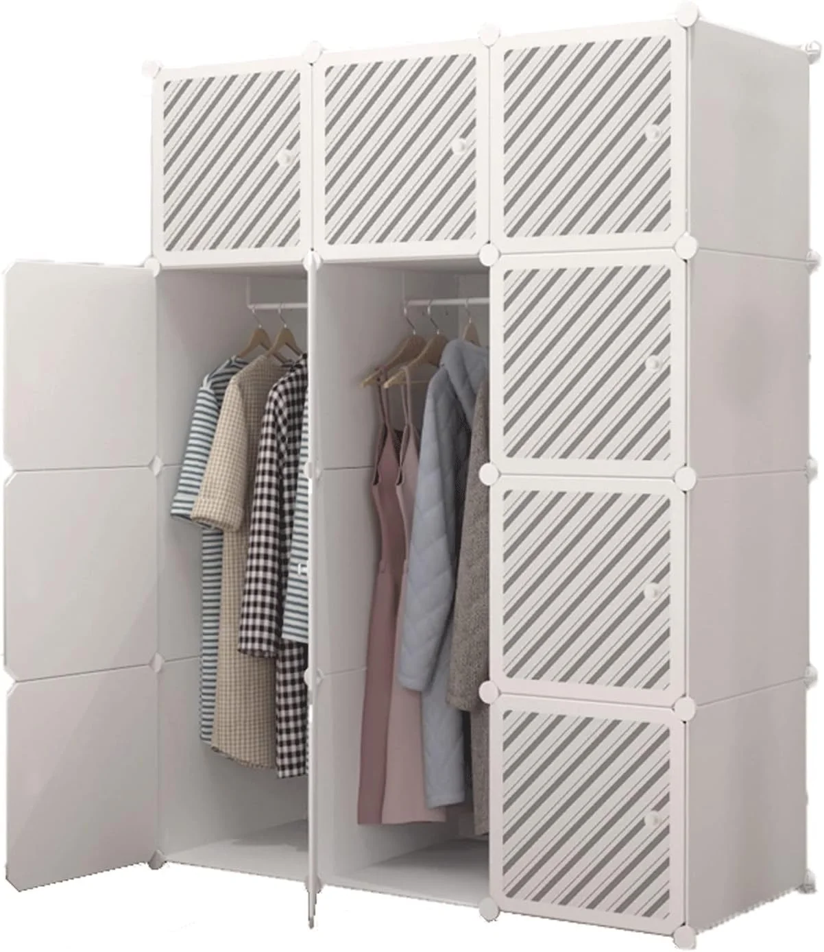 کمد لباس قابل حمل، کمد ترکیبی قابل حمل، کمد مکعبی، کابینت ذخیره سازی، کمد لباس تاشو، سازمان دهنده کمد لباس، کمد لباس قابل حمل
