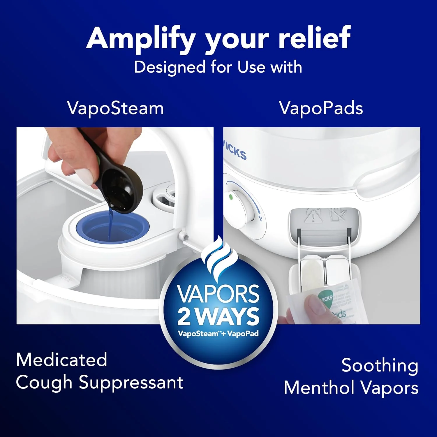 دستگاه بخور سرد بدون فیلتر ویکس مدل PUR EasyCare+ با قابلیت پر کردن آسان از بالا، مناسب اتاق کوچک - قابل استفاده با VapoPads و VapoSteam، رنگ سفید دستگاه بخور سرد بدون فیلتر ویکس مدل PUR EasyCare+ با قابلیت پر کردن آسان از بالا، مناسب اتاق کوچک - قابل استفاده با VapoPads و VapoSteam، رنگ سفید