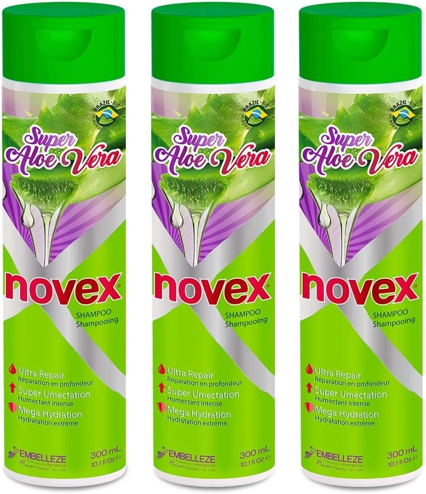 شامپو نووکس (300 میلی لیتر) - بسته 3 عددی (آلوئه ورا)
