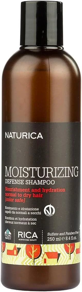 شامپو محافظت کننده و مرطوب کننده ناتوریکا برای موهای معمولی و خشک حاوی عصاره توت سیاه و انگور - 250 میلی لیتر