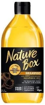 شامپو Nature Box - ضد وز، با روغن ماکادامیا 100% پرس سرد، 380 میلی لیتر