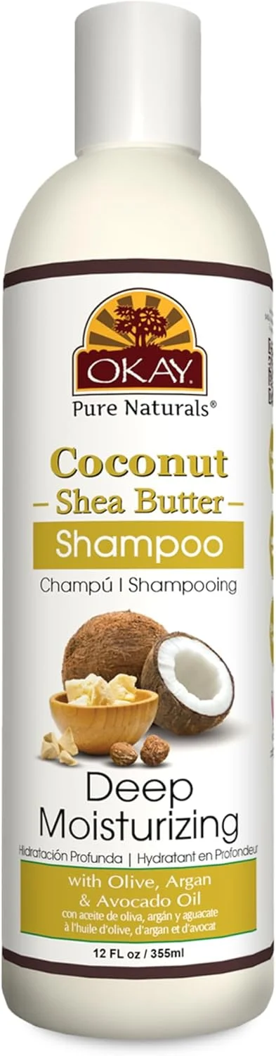 شامپو نارگیل و شی باتر پیور نچرالز اوکی، ۳۴۰ گرم