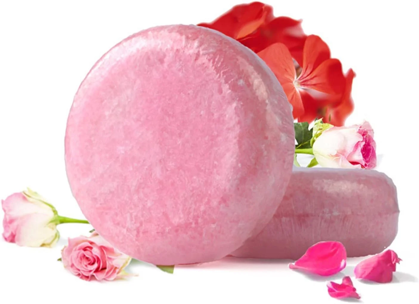 شامپو بار طبیعی برای مو، صابون شامپو جامد برای موهای خشک و آسیب دیده، اسانس گیاهی گیاهی به توقف ریزش مو کمک می کند و باعث رشد سالم مو می شود (C)