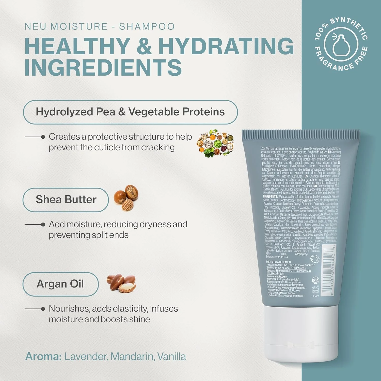 شامپو مرطوب کننده نوما نو، 30 میلی لیتر. شامپو مرطوب کننده، رایحه اسطوخودوس، نارنگی و وانیل، شامپو سایز مسافرتی شامپو مرطوب کننده نوما نو، 30 میلی لیتر. شامپو مرطوب کننده، رایحه اسطوخودوس، نارنگی و وانیل، شامپو سایز مسافرتی