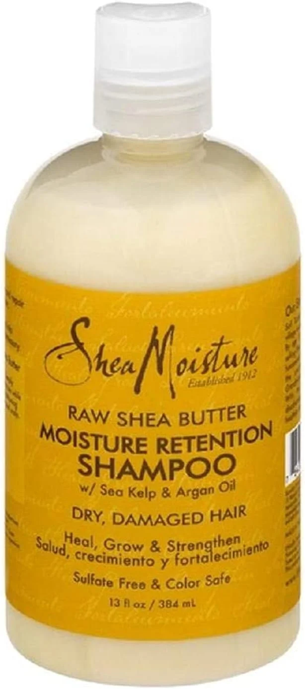 شامپو شی مویسچر حاوی شی باتر خام، جلبک دریایی و روغن آرگان، 384 میلی لیتر