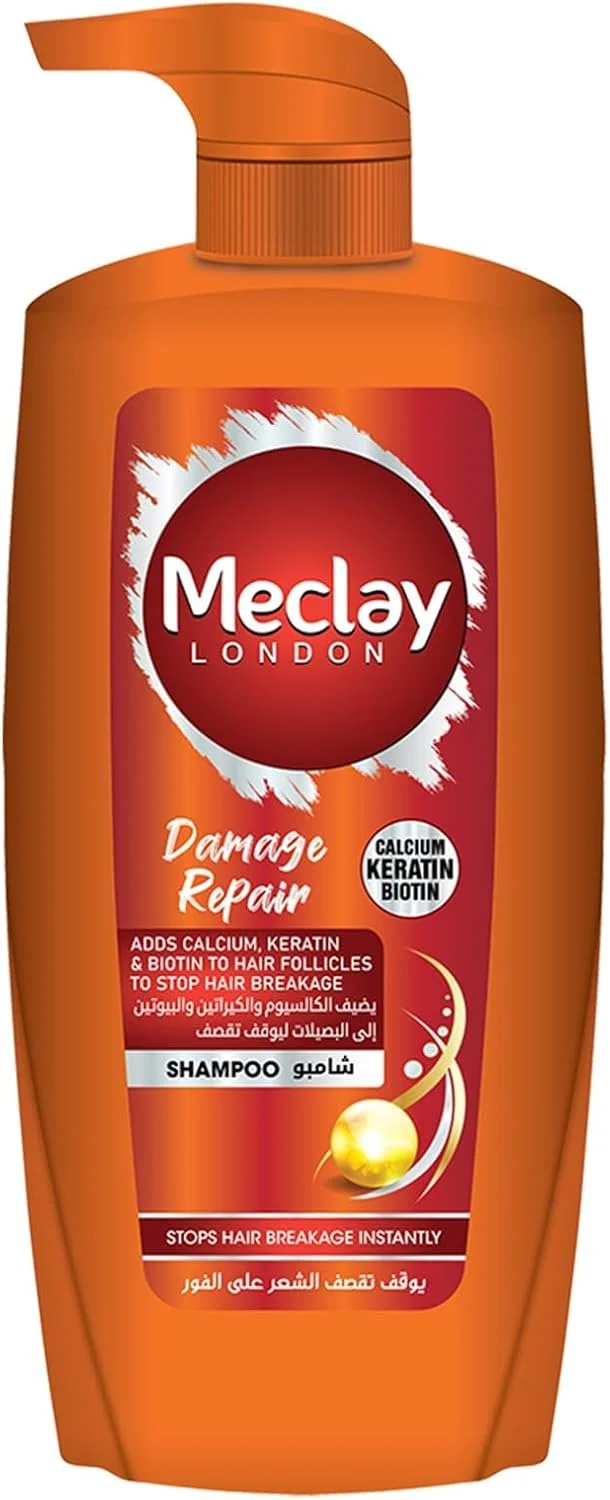 شامپو ترمیم کننده موهای آسیب دیده بدون سولفات مکلی لندن 660 میلی لیتر