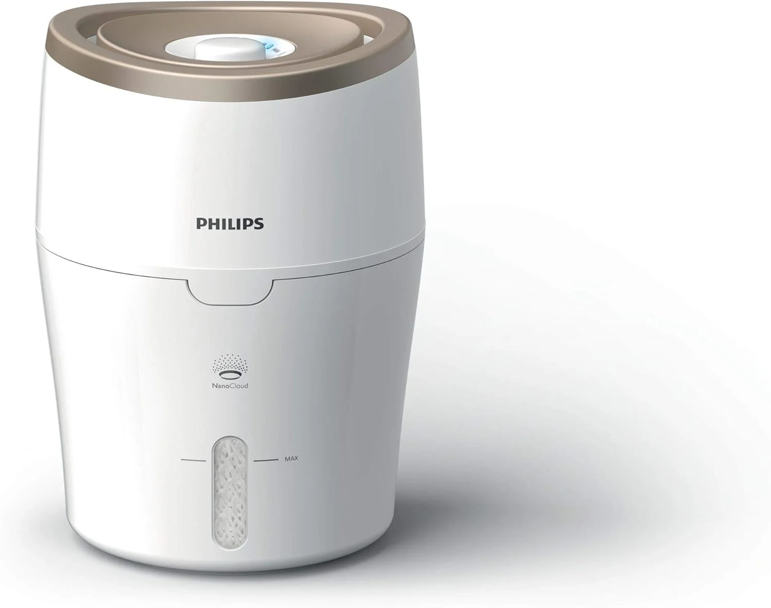 دستگاه بخور سرد Versuni PHILIPS سری 2000 - مناسب برای اتاق 38 متر مربعی، فناوری NanoCloud، 2 سرعت، مخزن 2 لیتری (HU4811/10)
