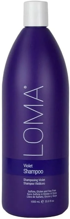 شامپو بنفش مراقبت از مو لوما، وانیل/پرتقال خونی، ۱۰۰۰ میلی لیتر