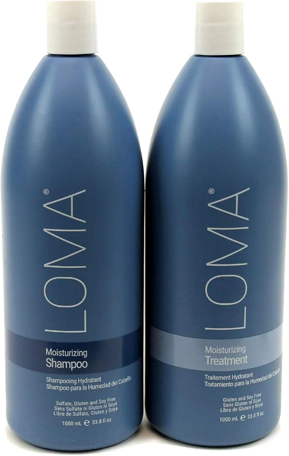 شامپو مرطوب کننده مو و درمان مرطوب کننده مو لوما (بسته دوتایی) 975 میلی لیتر