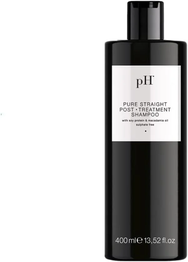 شامپو پس از درمان صافی مو پی اچ لابراتوریز مدل Pure Straight حجم 400 میلی لیتر - شامپو بعد از کراتینه