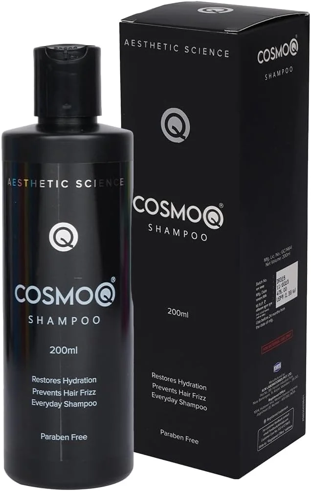 شامپو 200 میلی لیتری KLM Cosmoq | احیا کننده رطوبت، جلوگیری از وز مو، مراقبت روزانه مو
