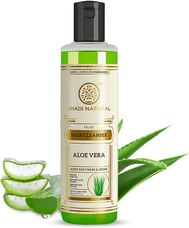 پاک کننده موی سر آلوئه ورا طبیعی Khadi