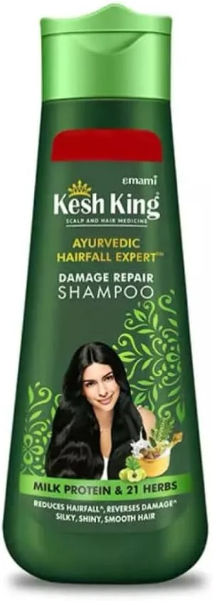 شامپو ترمیم کننده و ضد ریزش مو کش کینگ امامی، حاوی داروهای آیورودا، 200 میلی لیتر