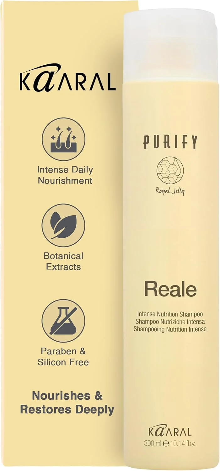 شامپو تغذیه کننده قوی رویال پیوریفای کارال 300 میلی لیتر