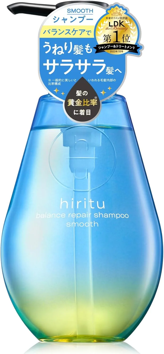 شامپو ترمیم کننده و متعادل کننده مو hiritu، مراقبت متعادل و نرم کننده برای موهای موج دار، سرم پروتئین زیبایی، سرم حفظ تعادل، مواد پاک کننده PPT، مواد پاک کننده اسید آمینه، رایحه گلابی و مشک