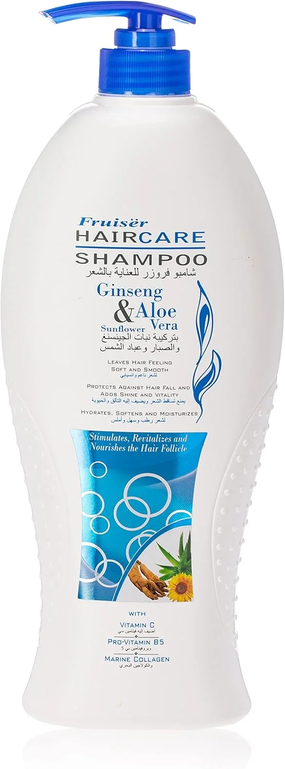 شامپو مراقبت از مو فرویزر، جینسینگ و آلوئه ورا، 900 میلی لیتر