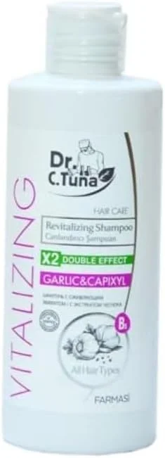 شامپو سیر و کاپیکسیل احیا کننده دکتر سی تونا فارماسی 225 میلی لیتر