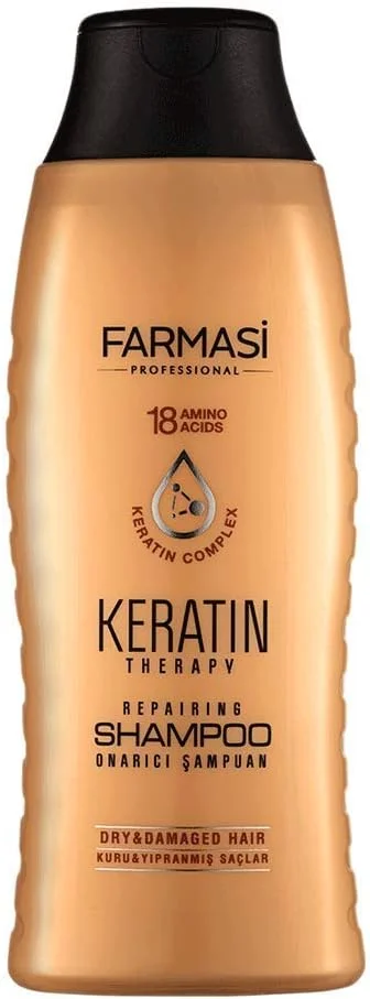 شامپو ترمیم کننده کراتین تراپی فارماسی، 400 میلی لیتر