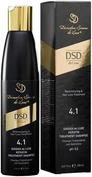 شامپو درمان کراتین دی اس دی لوکس مدل Dixidox شماره 4.1 حجم 200 میلی لیتر