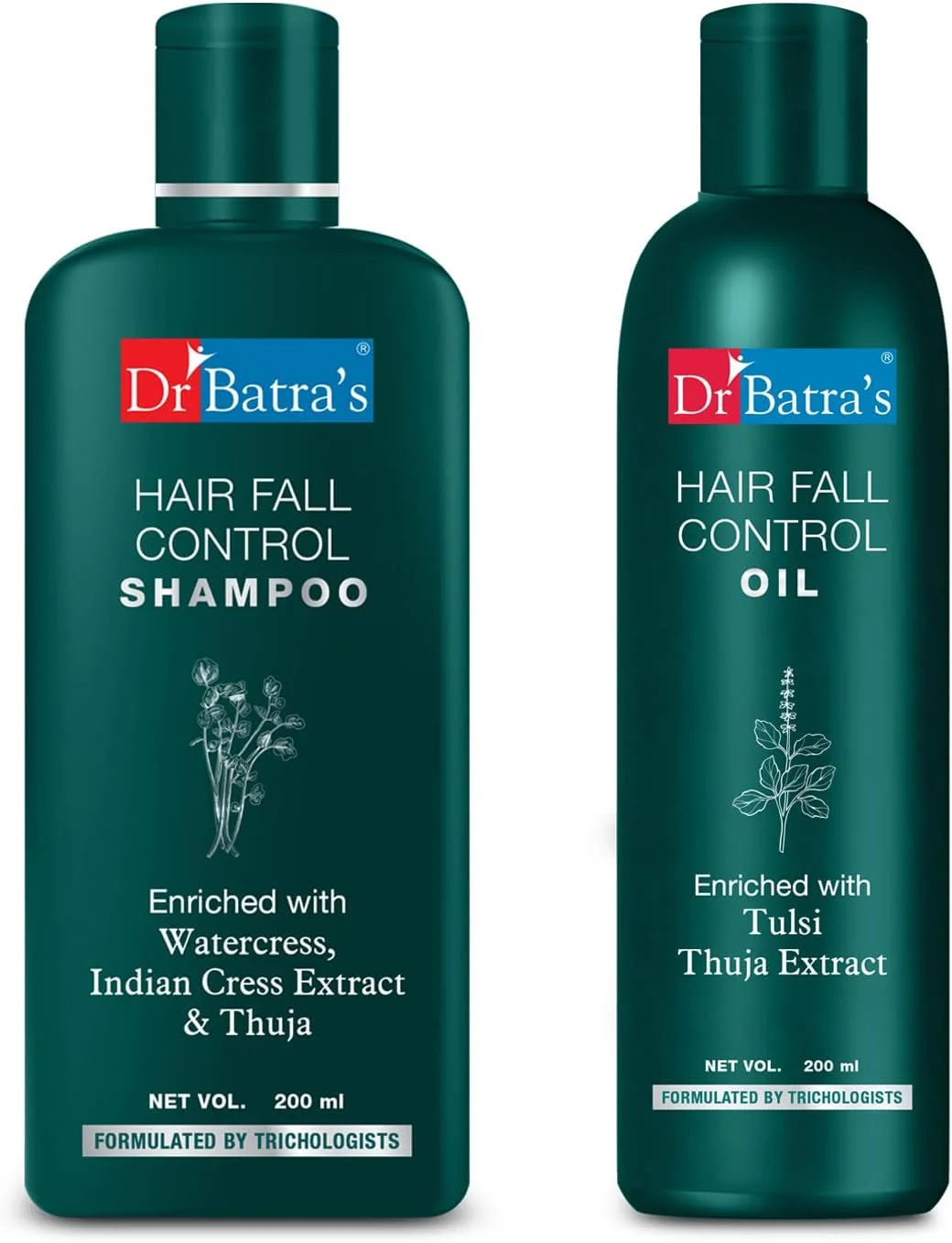شامپو و روغن ضد ریزش مو دکتر باترا، 200 میلی لیتر