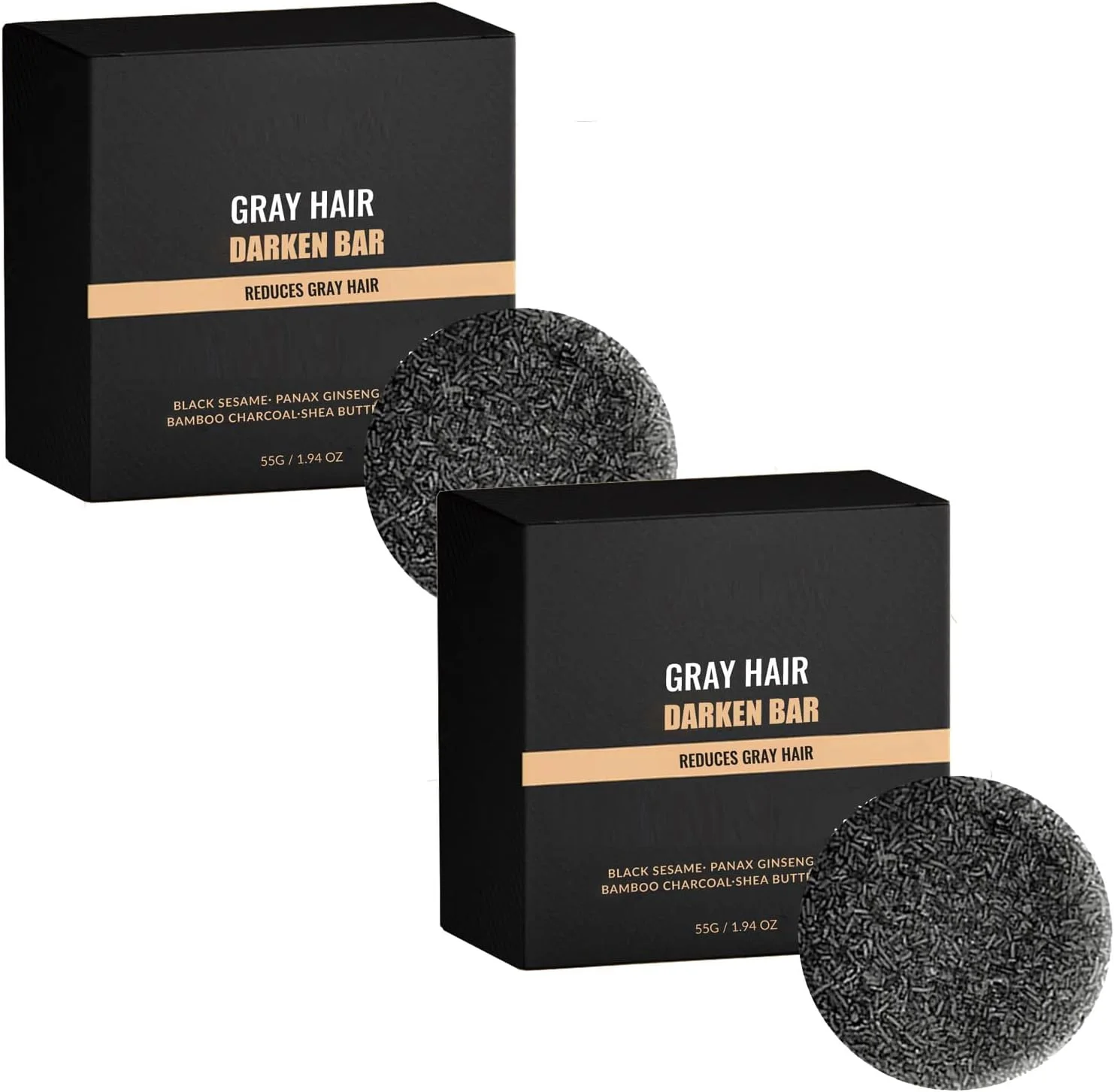 شامپو زنجبیلی برای پوشش موهای سفید، شامپو تیره کننده مو، شامپو صابون سیاه، احیا کننده درخشش موهای سفید، شامپو مغذی و مرطوب کننده